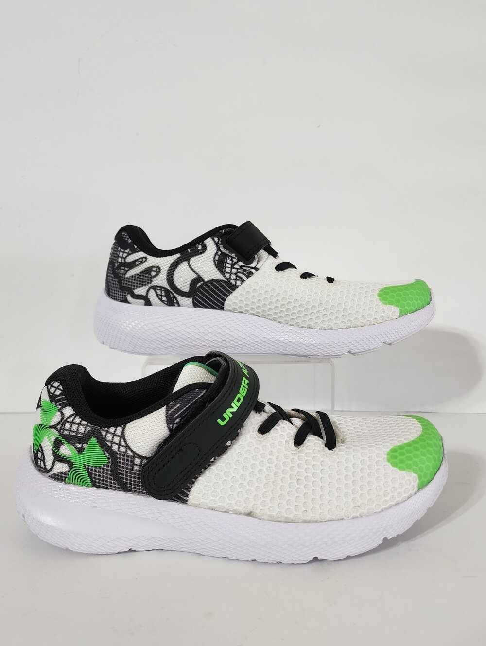Under Armour Boys 2Y Pre-School UA Pursuit 2 Big Logo AC Colorshift Shoes